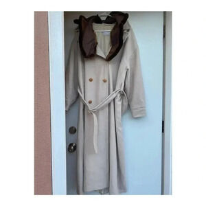 Bogner Germany Trench Coat with detachable fur